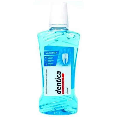 Dentica by Tołpa Dental Protection White Fresh Mouthwash (Płyn do płukania jamy ustnej)