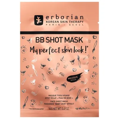 Erborian BB Shot Mask `My Perfect Skin Look!` (Maska w płachcie)