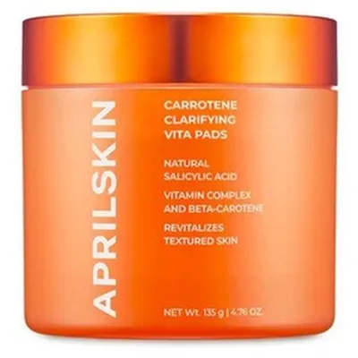 Aprilskin Carrotene Clarifying Vita Pads (Płatki oczyszczające z karotenem)