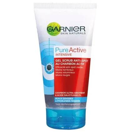 Garnier Czysta Skóra Active [Pure Active], Żel peelingujący z absorbującym węglem