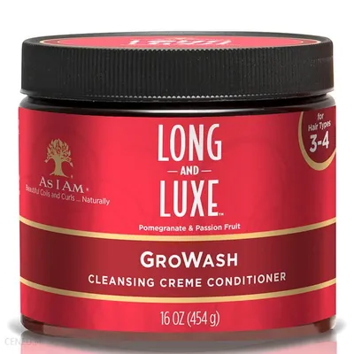 As I Am Long and Luxe Growash Cleansing Creme Conditioner (Odżywka do mycia)