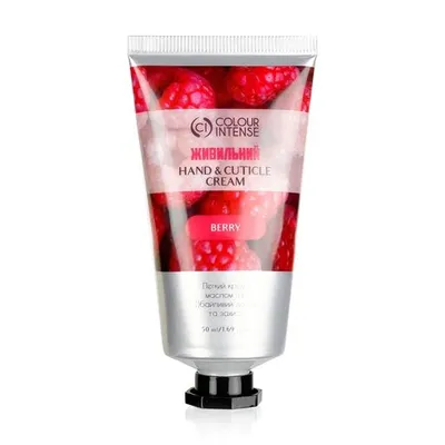 Colour Intense Hand & Cuticle Berry Cream (Odżywczy krem do rąk `Jagoda`)