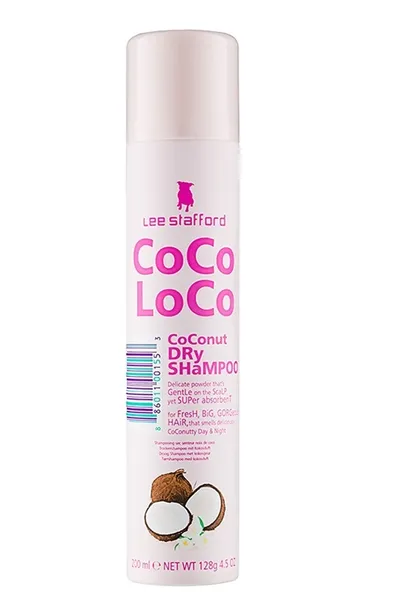 Lee Stafford Coco Loco, Coconut Dry Shampoo (Kokosowy suchy szampon)