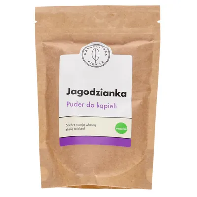 Manufaktura Piękna Puder do kąpieli `Jagodzianka`