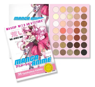 Rude Cosmetics Manga Anime Eyeshadow Palette (Paleta cieni do powiek)