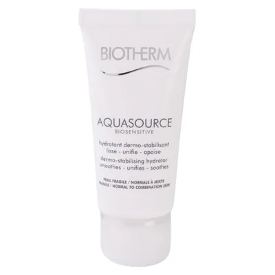 Biotherm Aquasource Biosensitive Hydratant Dermostabilisant (Krem nawilżający dermo - stabilizujący, który przywraca równowagę skórze wrażliwej)