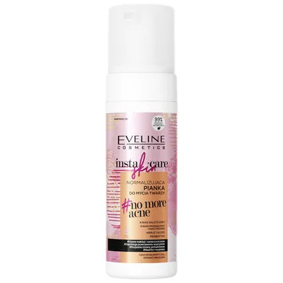 Eveline Cosmetics Insta Skin Care, Normalizująca pianka do mycia twarzy