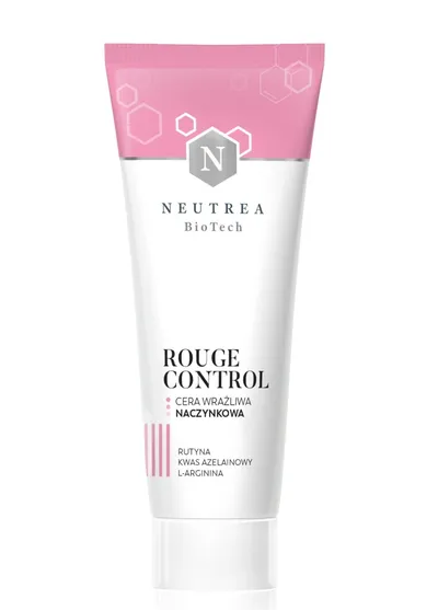 Neutrea Bio-Tech Rouge Control, Krem łagodzący zaczerwienienia i trądzik różowaty