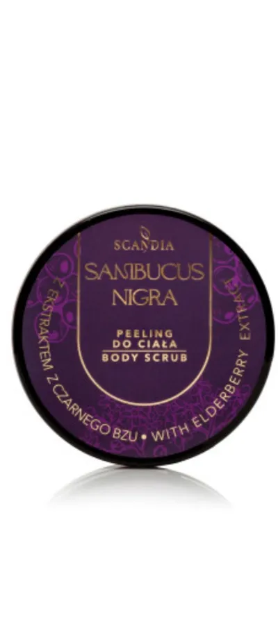 Scandia Cosmetics Sambucus Nigra, Body Scrub (Peeling do ciała `Czarny Bez`)