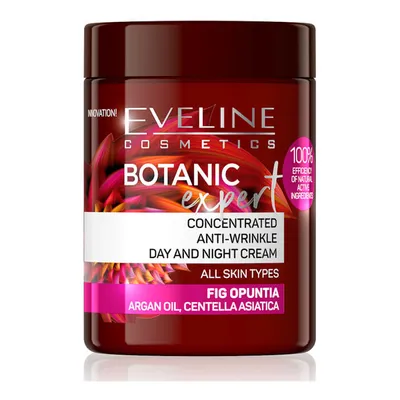 Eveline Cosmetics Botanic Expert, Skoncentrowany krem do twarzy przeciwzmarszczkowy na dzień i noc `Opuncja figowa`