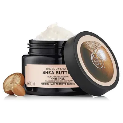 The Body Shop Shea Butter, Richly Replenishing Hair Mask (Maska do włosów)