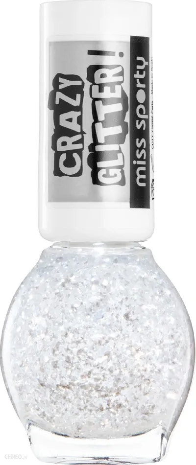 Miss Sporty Crazy Glitter !, Nail Polish (Lakier do paznokci)