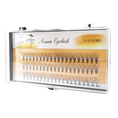 Nesura Eyelash Kępki rzęs mix  8-10-12 mm