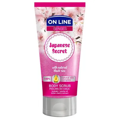 On Line Senses, Japanese Secret Body Scrub (Peeling do ciała)