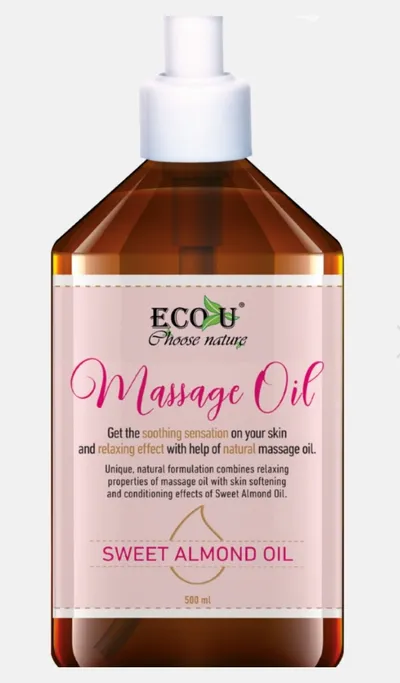 Eco U Choose Nature, Olejek do masażu z olejem ze słodkich migdałów
