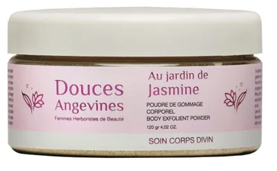 Douces Angevines Au Jardin de Jasmine, Poudre de Gommage Corporel [Body Exfolient Powder] (Regenerujący i oczyszczający peeling do ciała w proszku)