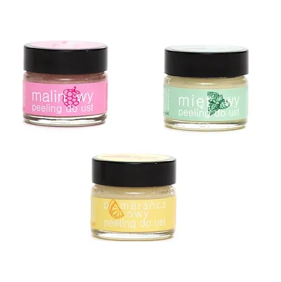 Hania Beauty Cukrowy peeling do ust (różne rodzaje)