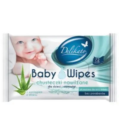 Baby Wipes, Chusteczki nawilżane dla dzieci i niemowląt