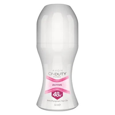 Avon On Duty Women, Active Anti- Perspirant Roll- On (Antyperspirant w kulce dla aktywnych)