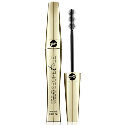 Bell Secretale, Mega Volume Mascara with Argan Oil (Pogrubiający tusz do rzęs z olejem arganowym)