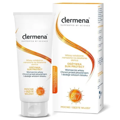 Dermena Sun Protect, Odżywka do włosów osłabionych, narażonych na działanie słońca