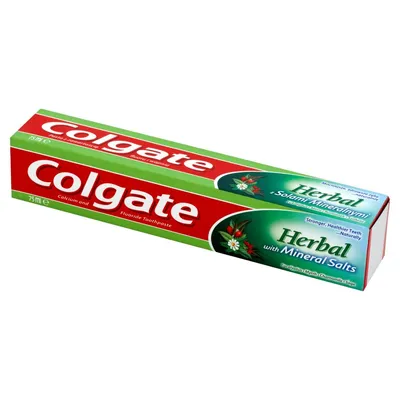 Colgate Herbal with Mineral Salts, Ziołowa pasta do zębów z solami mineralnymi