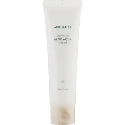 Aromatica Soothing Aloe Aqua Cream (Kojący krem do twarzy z aloesem)