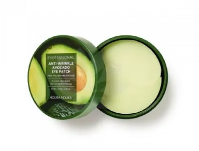 Holika Holika Eyefessional, Anti-Wrinkle Avaocado Eye Patch (Płatki pod oczy)