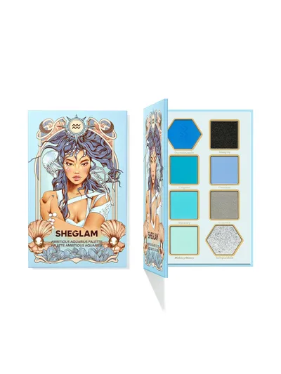 Sheglam Ambitiuos Aquarius Eyeshadow Palette (Paleta cieni do powiek)