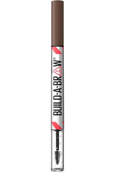 Maybelline New York Build-A-Brow, Brow Pen & Sealing Brow Gel 2in1 (Pisak i żel do brwi 2w1)