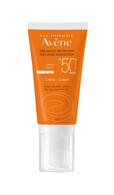 Eau Thermale Avene Comfort Cream SPF 50+ (Krem przeciwsłoneczny SPF 50+ bardzo wysoka ochrona)