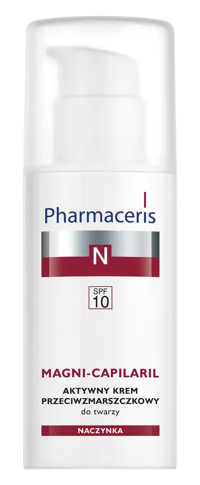 Pharmaceris N, Magni - Capilaril, Aktywny krem przeciwzmarszczkowy do twarzy