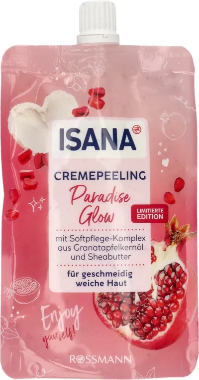Isana Paradise Glow, Peeling (Peeling do ciała kremowy)