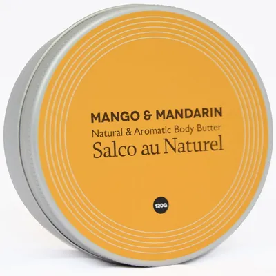 Salco au Naturel Mango & Mandarin, Natural & Aromatic Body Butter (Masło do ciała `Mango i mandarynka`)