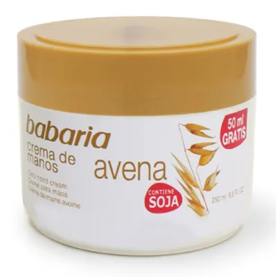 Babaria Natural Cosmetics Avena, Oats Hand Cream with Soja (Krem do rąk)