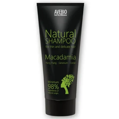Avebio Natural Shampoo for Thin & Delicate Hair (Szampon do włosów cienkich i delikatnych)