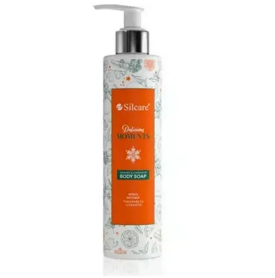 Silcare Delicious Moments, Body Soap Orange & Cinnamon (Mydło do ciała `Pomarańcza i cynamon`)