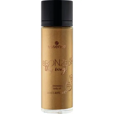 Essence Bronzed This Way!, Oil I Want is Sun Shimmering Body Oil (Rozświetlający olejek do ciała)