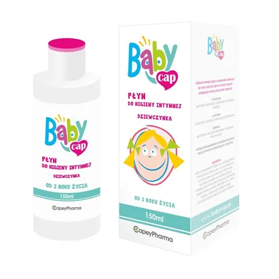 BabyCap Płyn do higieny intymnej od 2. roku życia `Dziewczynka`