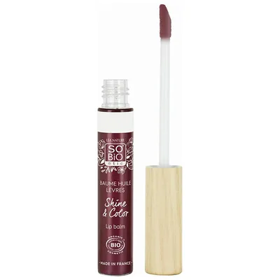 SO'BiO Etic Shine & Color, Lip Balm (Koloryzujący balsam do ust)