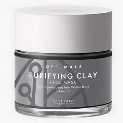 Oriflame Optimals, Purifying Clay Face Mask (Glinkowa maseczka oczyszczająca do twarzy)