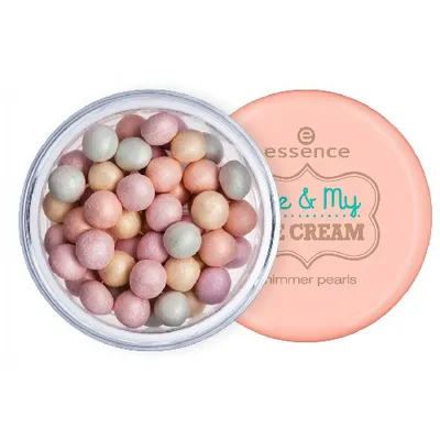 Essence Me & My Ice Cream, Shimmer Pearls (Puder rozświetlający w kulkach)