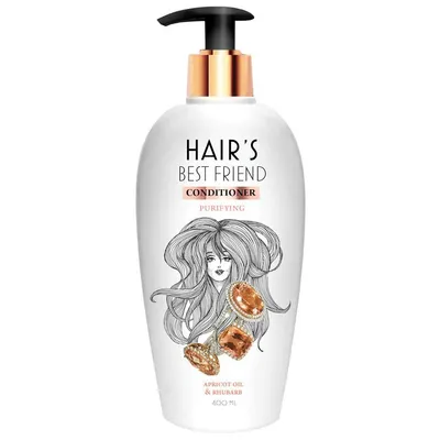Hair's Best Friend Conditioner Puryfing Apricot Oil & Rhubarb (Odżywka oczyszczająca do włosów z olejkiem z moreli i rabarbarem)