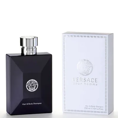 Versace Pour Homme, Hair & Body Shampoo (Żel pod prysznic i szampon do włosów 2w1)