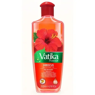Dabur Vatika Naturals, Hibiscus Multivitamin Oil (Hibiskusowy olej do włosów)