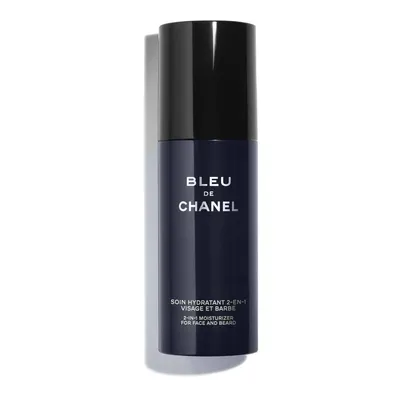 Chanel Bleu De Chanel, Soin Hydratant 2-En-1 Visage et Barbe (Krem nawilżający 2 w 1 do twarzy i brody)