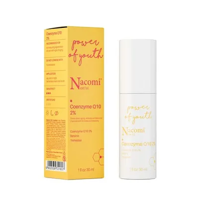 Nacomi Next Lvl, Power of Youth, Coenzyme Q10 2% (Serum do twarzy z 2% koenzymem Q10)