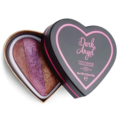 I Heart Revolution Dark Angel Triple Baked Highlighter (Wypiekany rozświetlacz do twarzy)