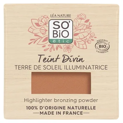 SO'BiO Etic Teint Divin, Bronzing Powder (Puder brązujący)