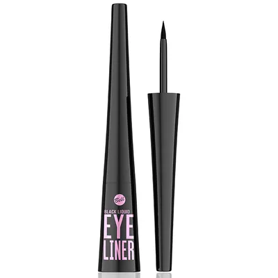 Bell Black Liquid Eyeliner (Intensywnie czarna konturówka do oczu w płynie)